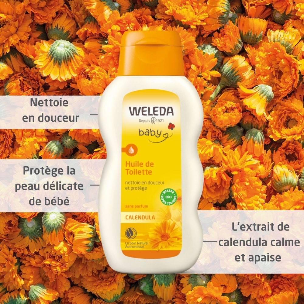 WELEDA Huile de Toilette - 200 ml Bébé