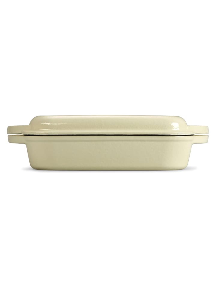 Echtwerk 2 tlg. Set Gusseisen Bräter mit Deckel 1.5 l in Creme günstig kaufen onesize