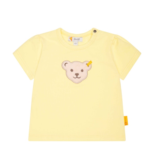 T-Shirt kurzarm, gelb für Mädchen