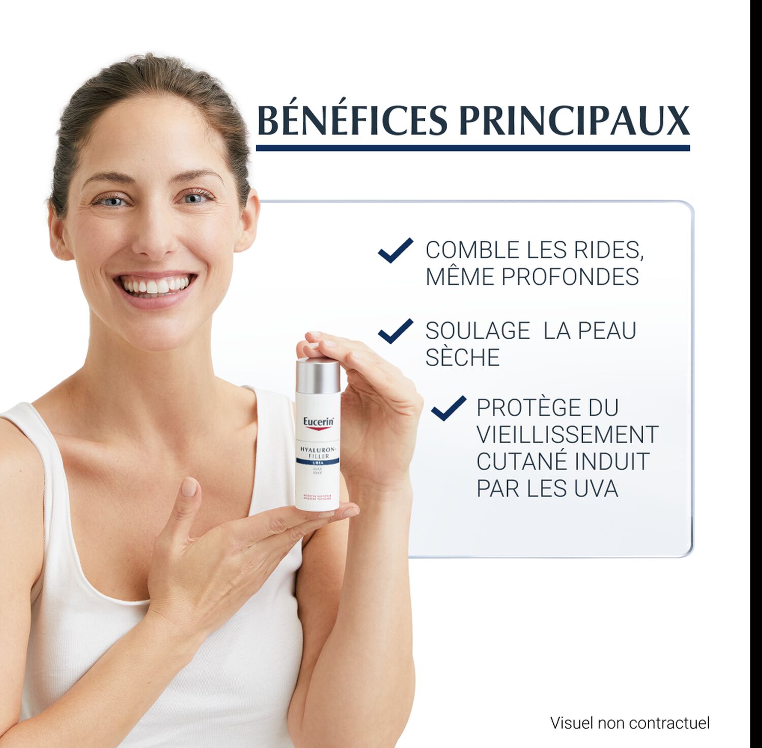Eucerin Hyaluron-Filler Extra Riche Soin de Jour Peaux Sèches