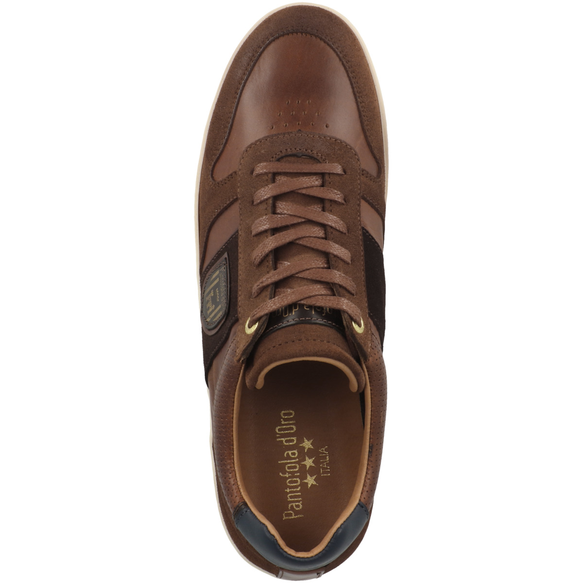 Pantofola d Oro Palermo Uomo Low Sneaker Low hellbraun