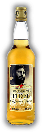 Ron Comandante Fidel Ron Comandante Fidel El Ron De La Revolución. 0,7	 Liter - Vol 37,5%