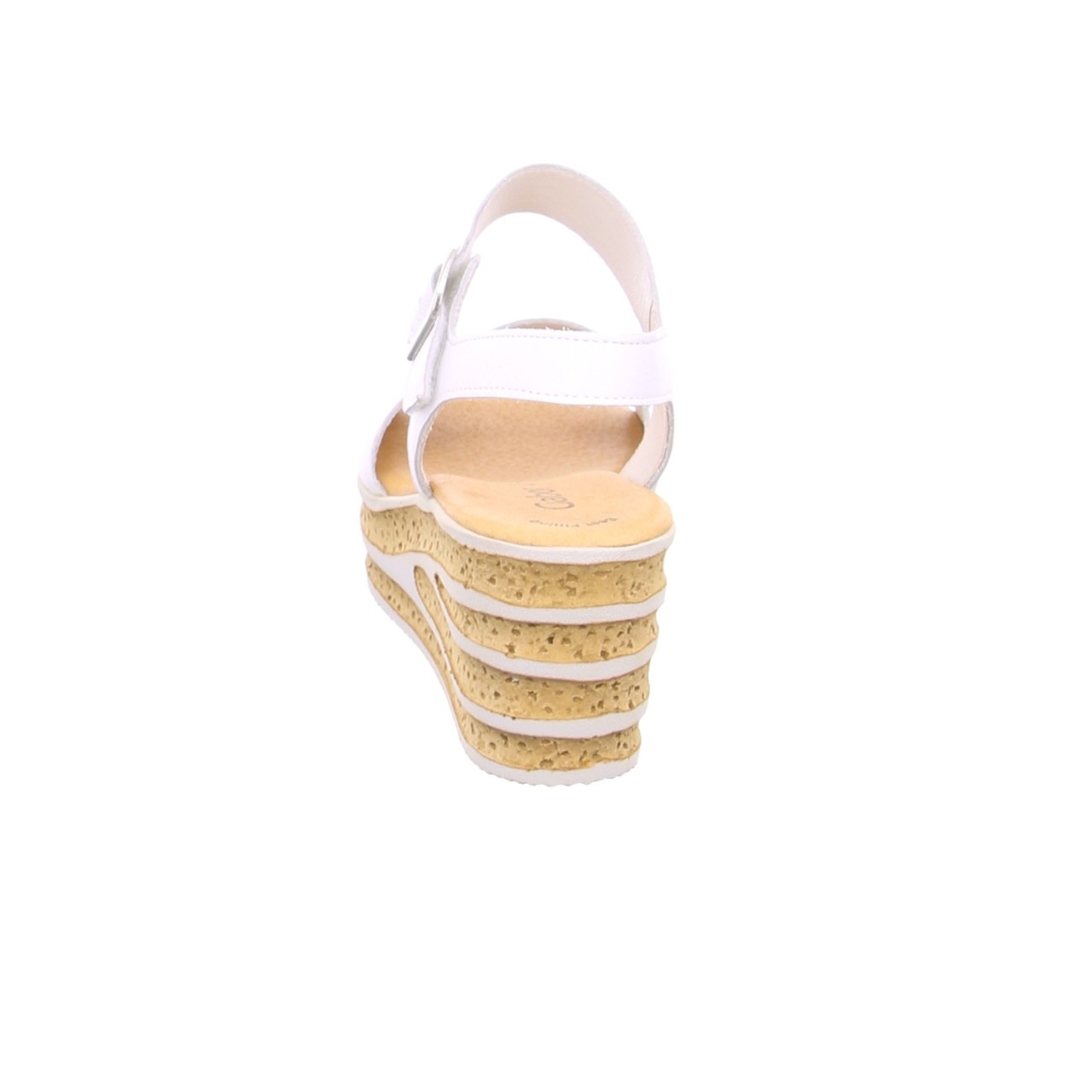 GABOR Komfort Sandalen weiss Gabor Fashion Keilsandalette 24.651.21 W