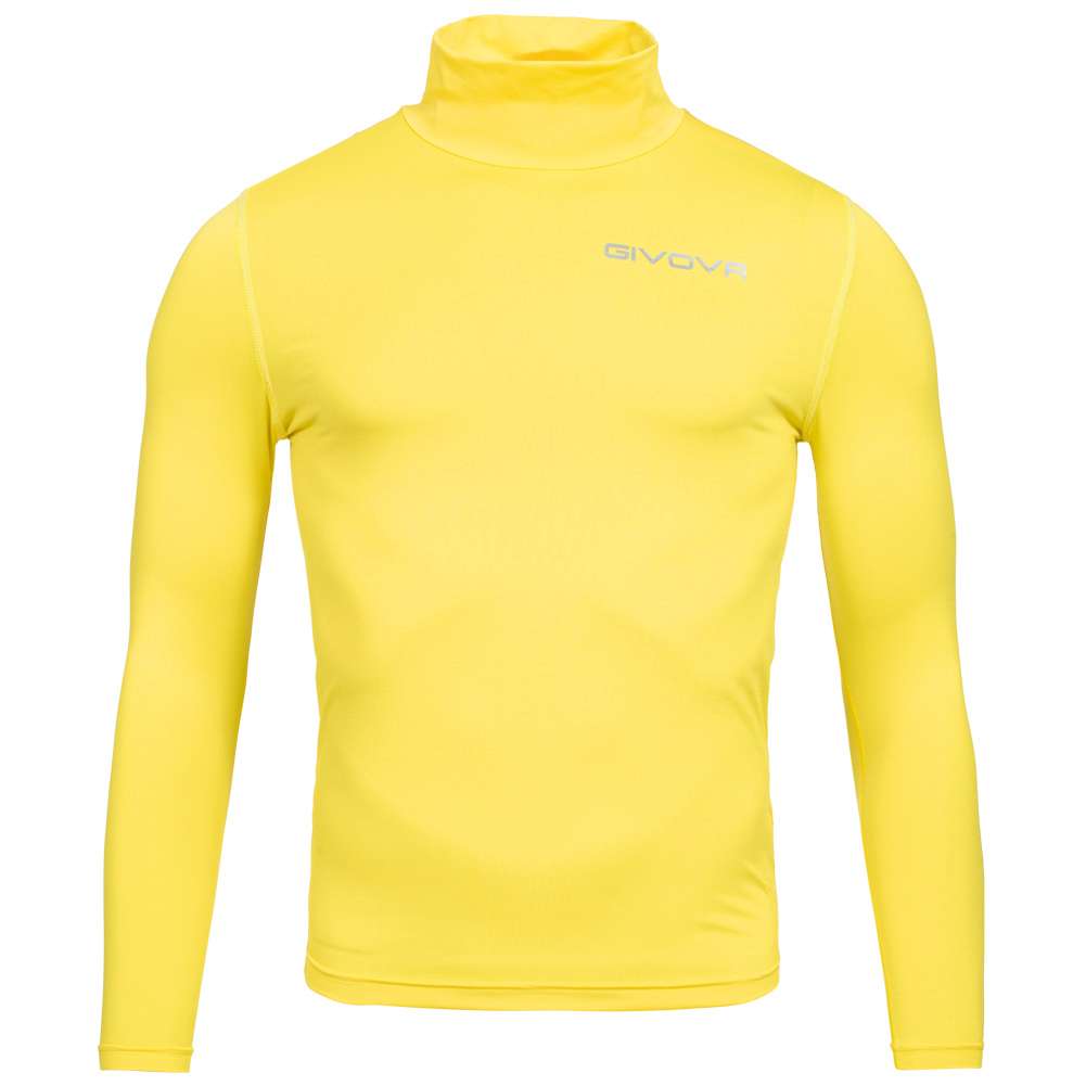 Givova Baselayer Corpus 3 Funktionsshirt mit Kragen gelb