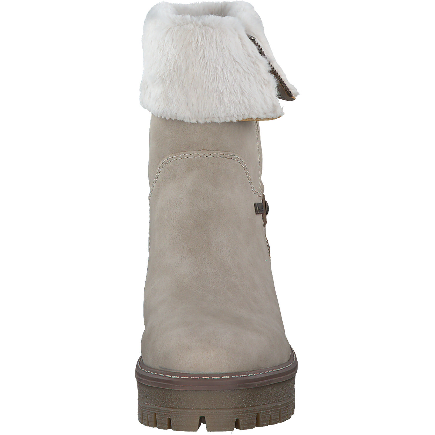 Rieker Y8582, Winterstiefeletten, Damen, Weiß (Zimt)