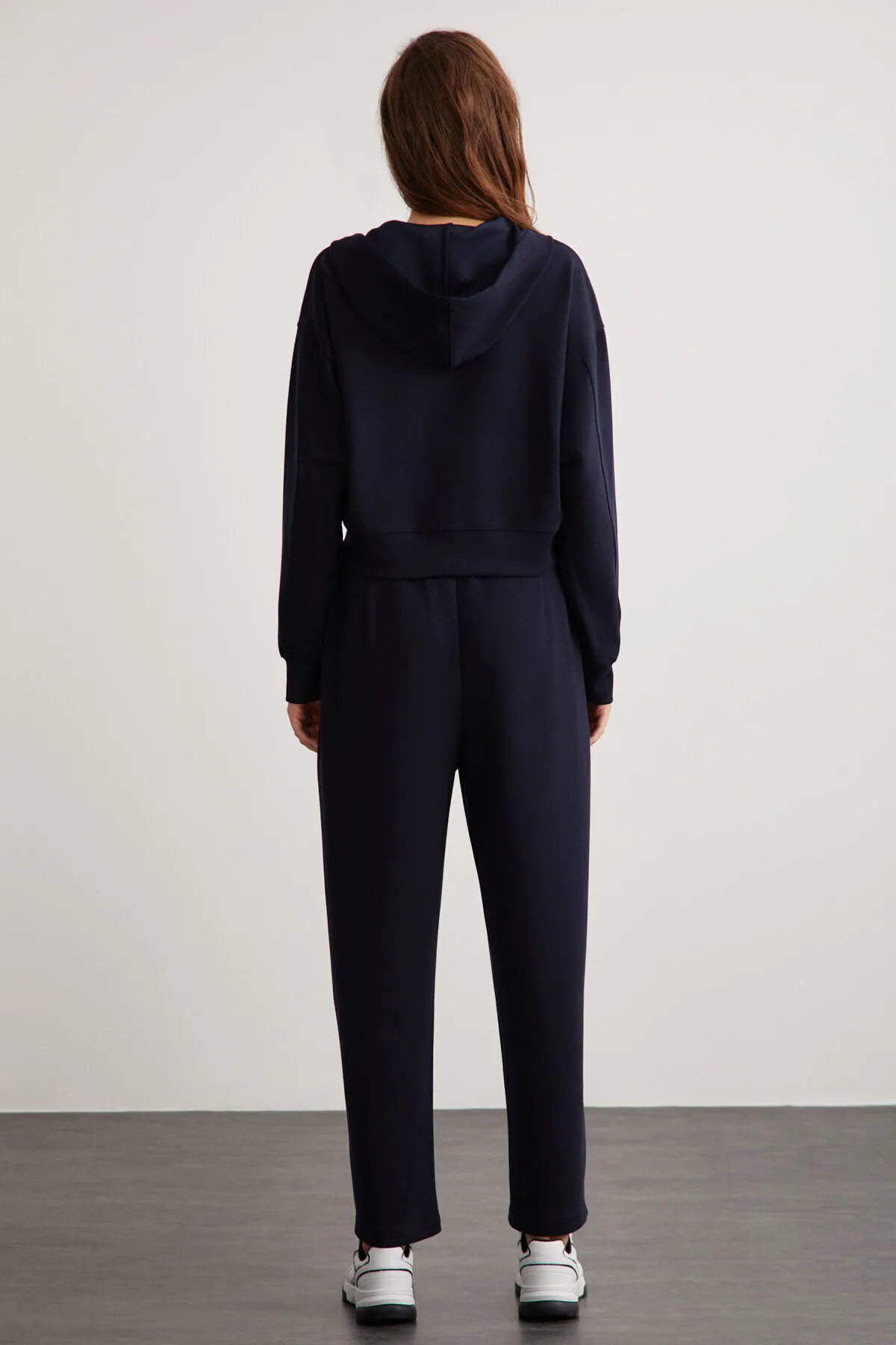 GRIMELANGE  Gıada Marineblaue Damen-Jogginghose mit elastischem Bund und Seitentaschen
