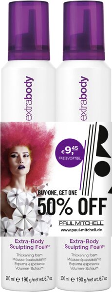 Paul Mitchell Extra-Body Sculpting Foam Haarstylingset