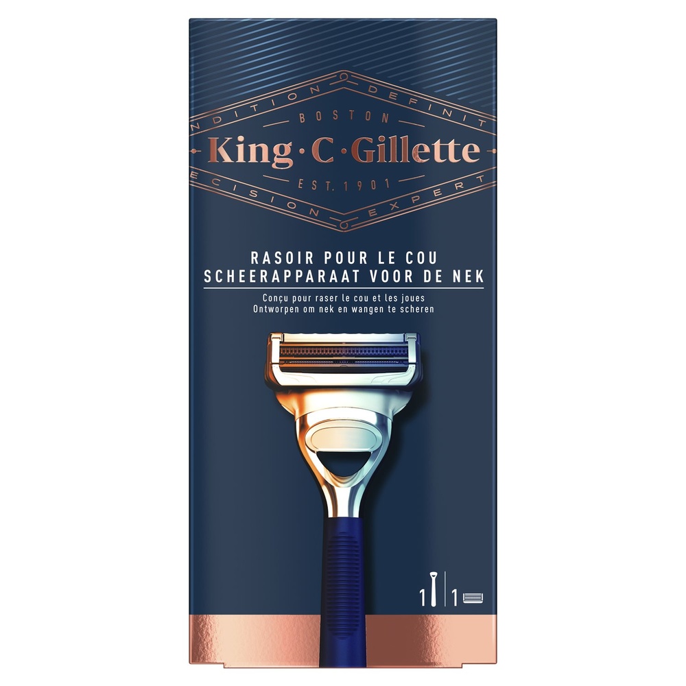 gillette King C. Gillette Rasoir Cou Rasoirs