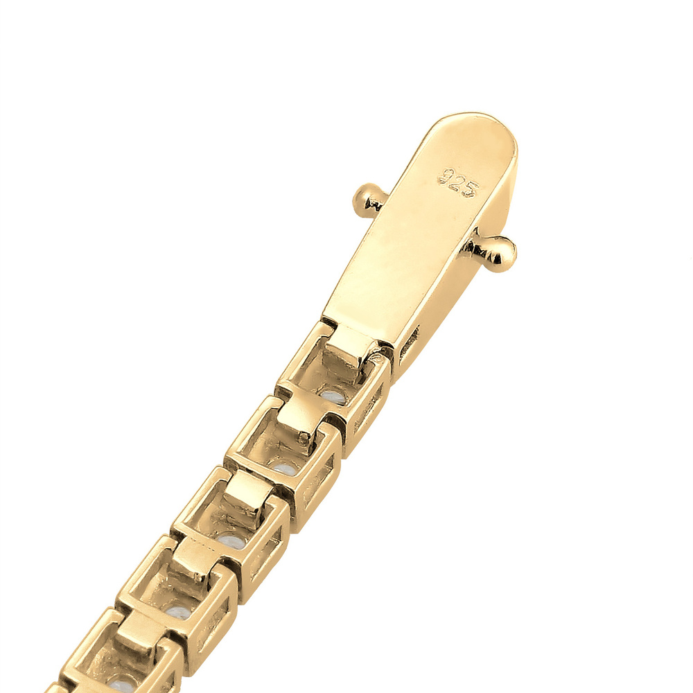 Elli PREMIUM Elli PREMIUM Bracelet Femmes avec zirconium dans le bracelet de tennis tendance e Bracelet