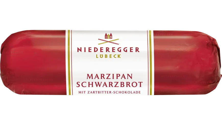 Marzipan Schwarzbrot im Verkaufskarton