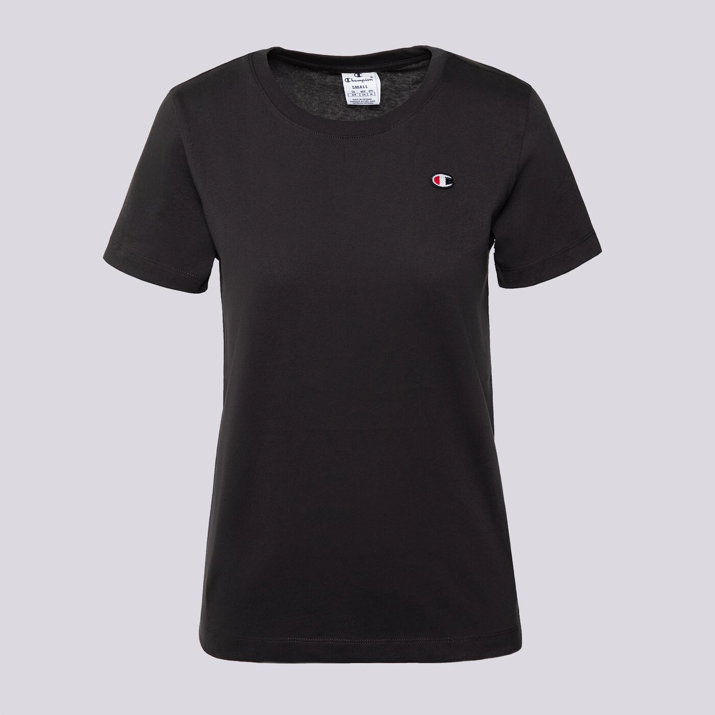 CHAMPION T-SHIRT CREWNECK TEE Schwarz