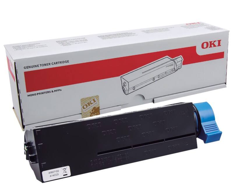 OKI 45807102 Original Tonerkartusche Schwarz