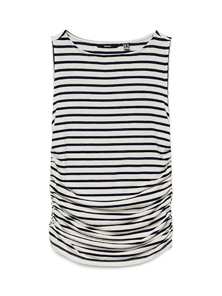 Vero Moda Top in Weiß/ Schwarz günstig kaufen