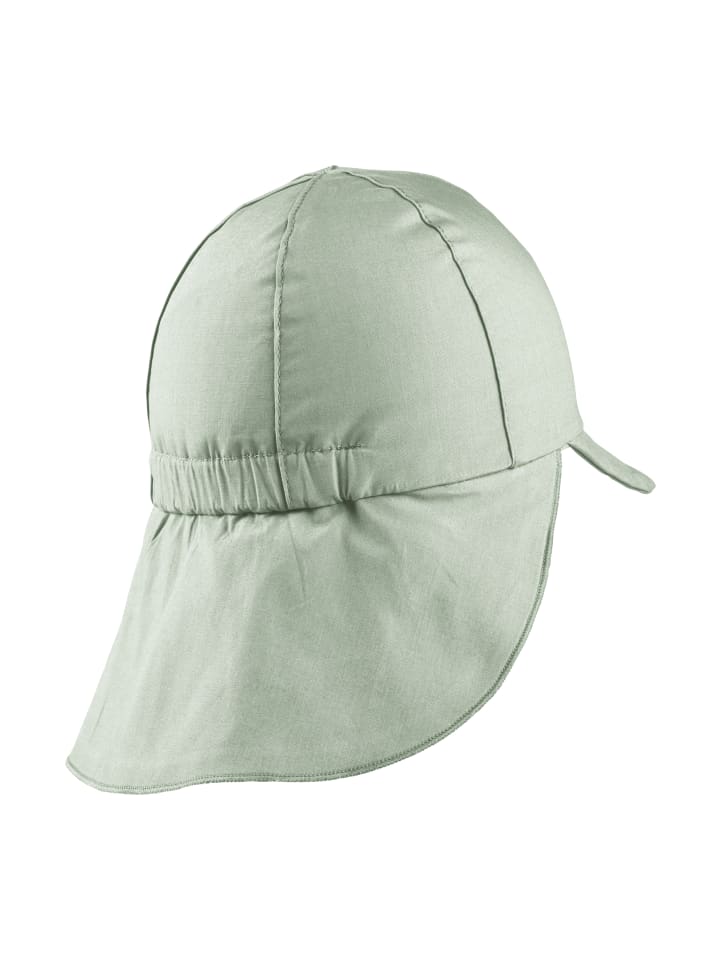 Sterntaler Schirmmütze mit Nackenschutz in hellgrün günstig kaufen