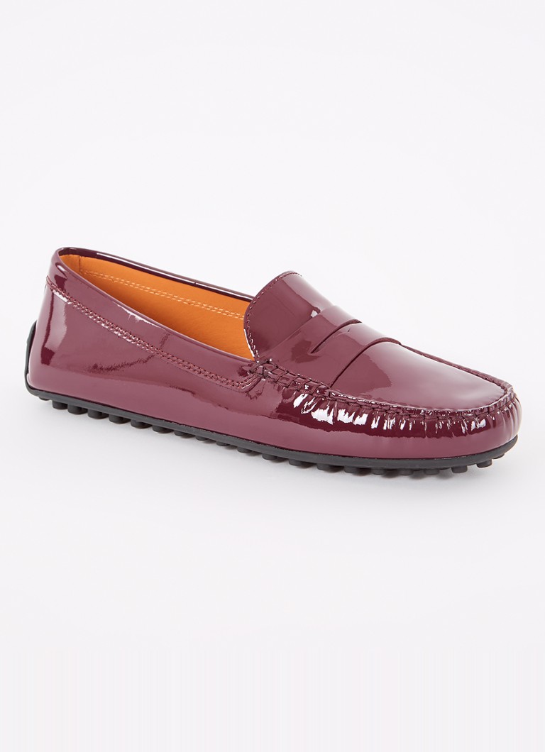 Tod's Gomma skinnmokkasin med patentfinish