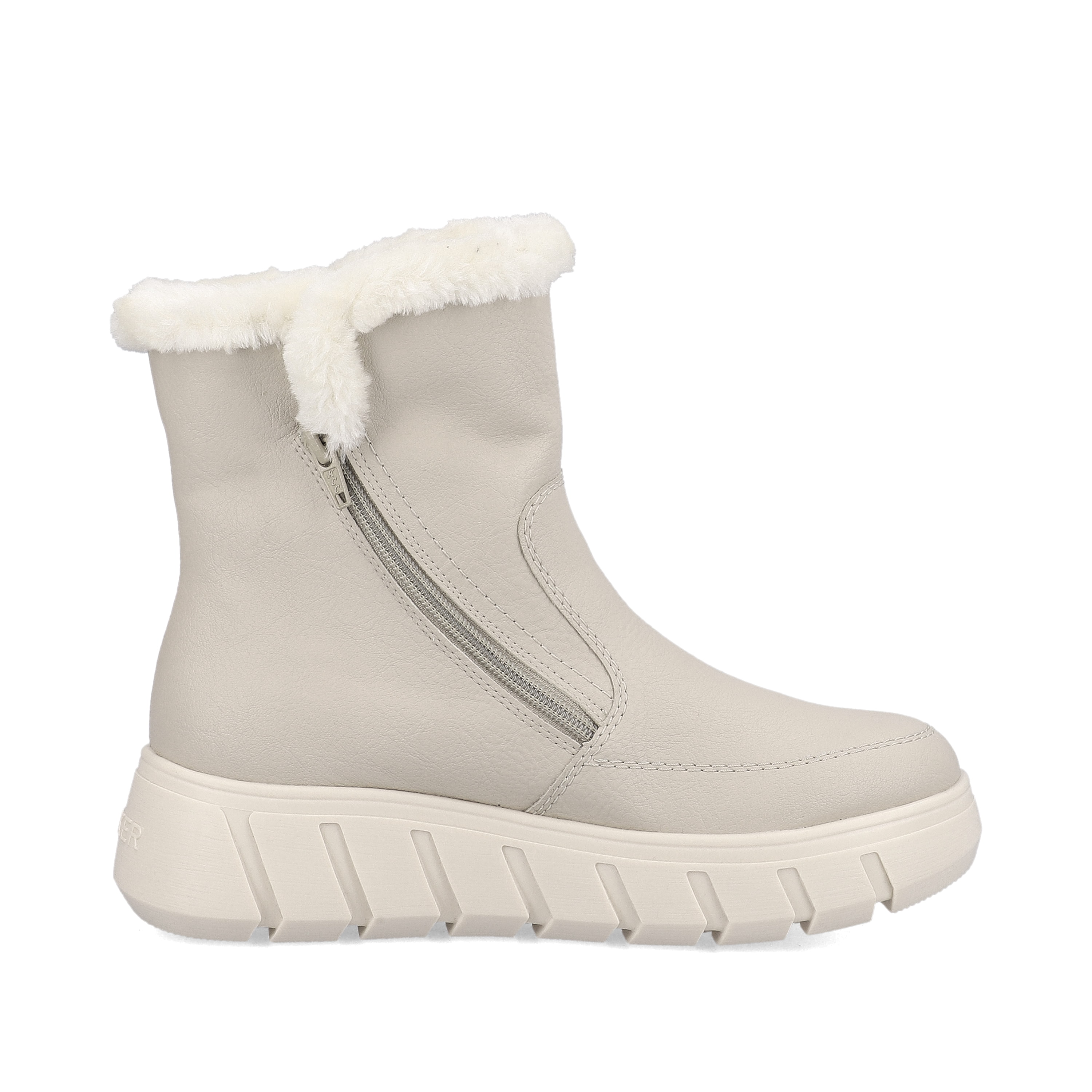 Rieker Damen Kurzstiefel hellbeige