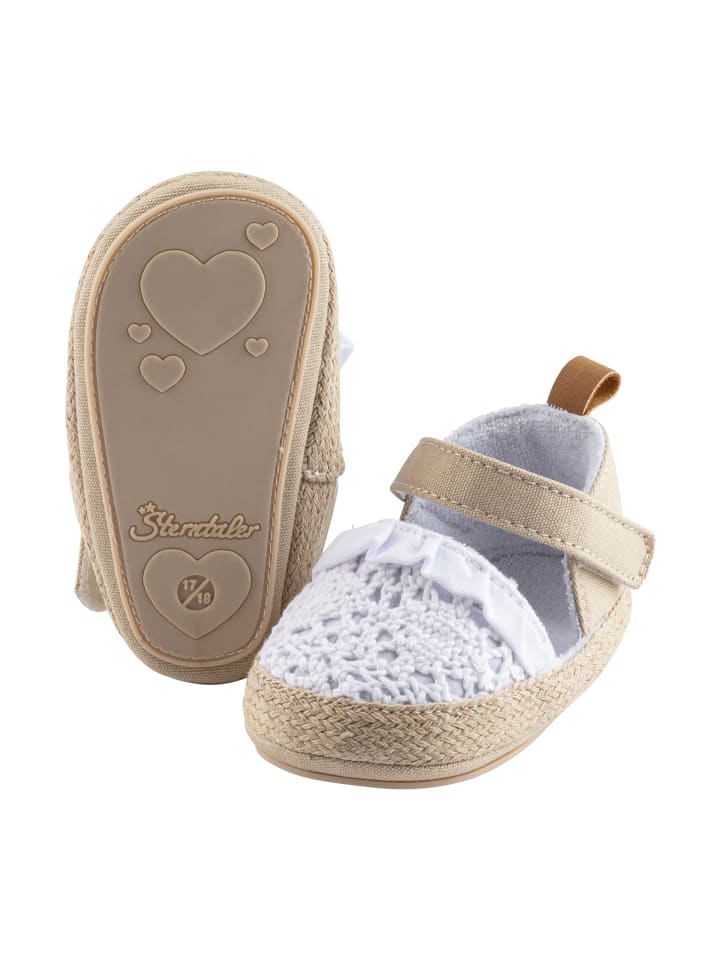Sterntaler Baby Ballerinas Spitze in weiß günstig kaufen