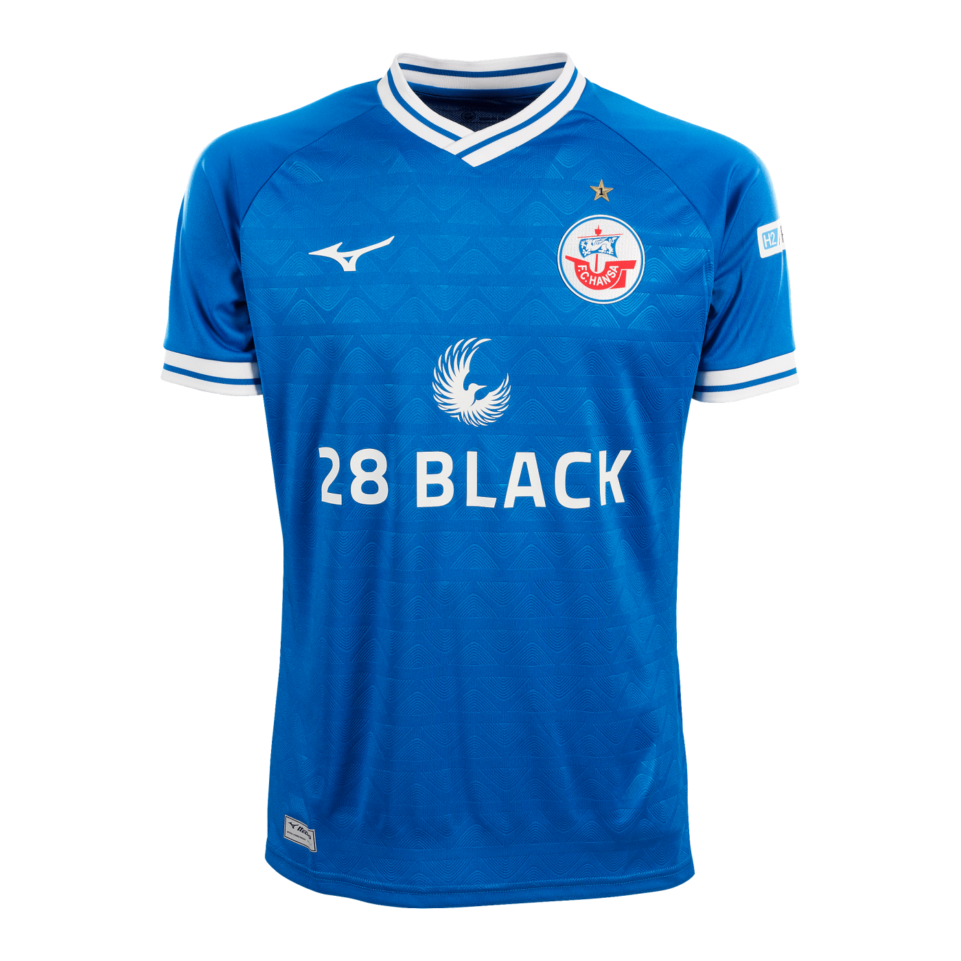 Mizuno Hansa Rostock Trikot Home 2024/2025 Kids Blau F22