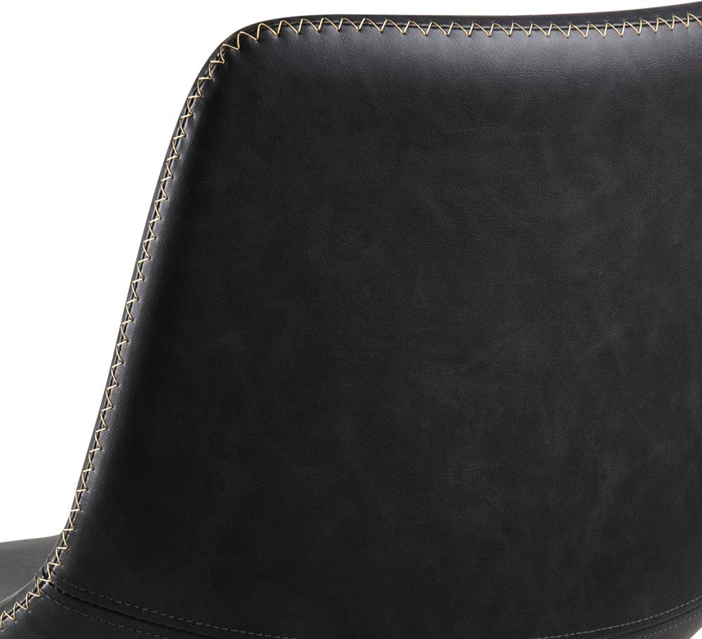 ACTONA GROUP Bistrostuhl Ohio (Packung, 1 St), Sitz mit rechteckigen Stahlbeinen und Fußstütze, mehrere Variationen