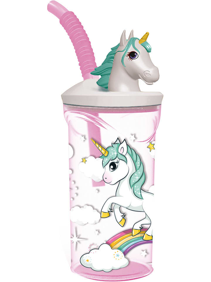Stor 3D-Trinkflasche 