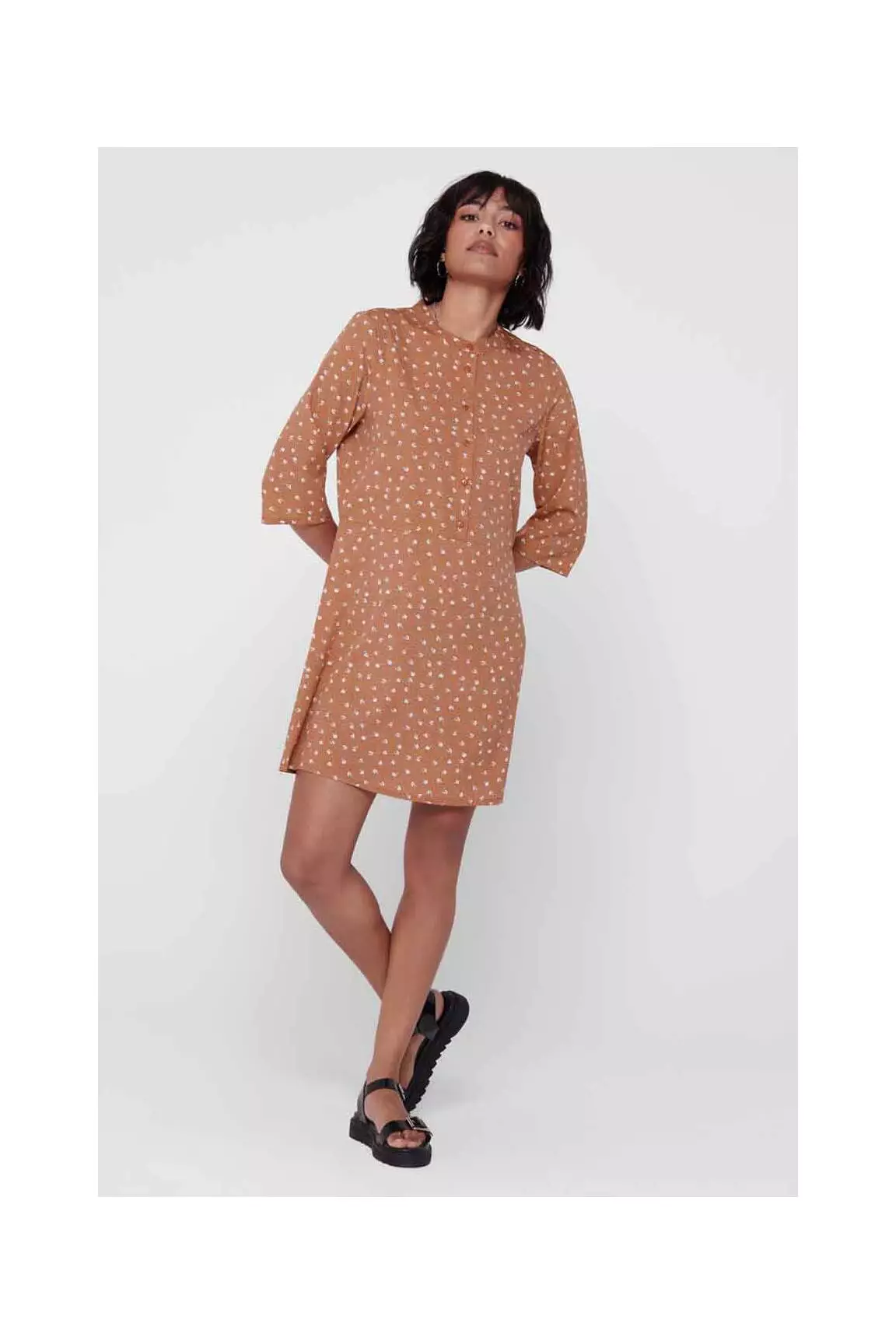 Jacqueline De Yong Robes Mi Longues Femme couleur rose
