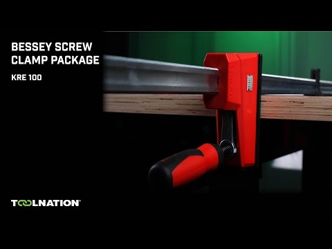 Bessey KRE100TN Стезаљка за корпус, пакет понуда KRE 100 + додатна опрема