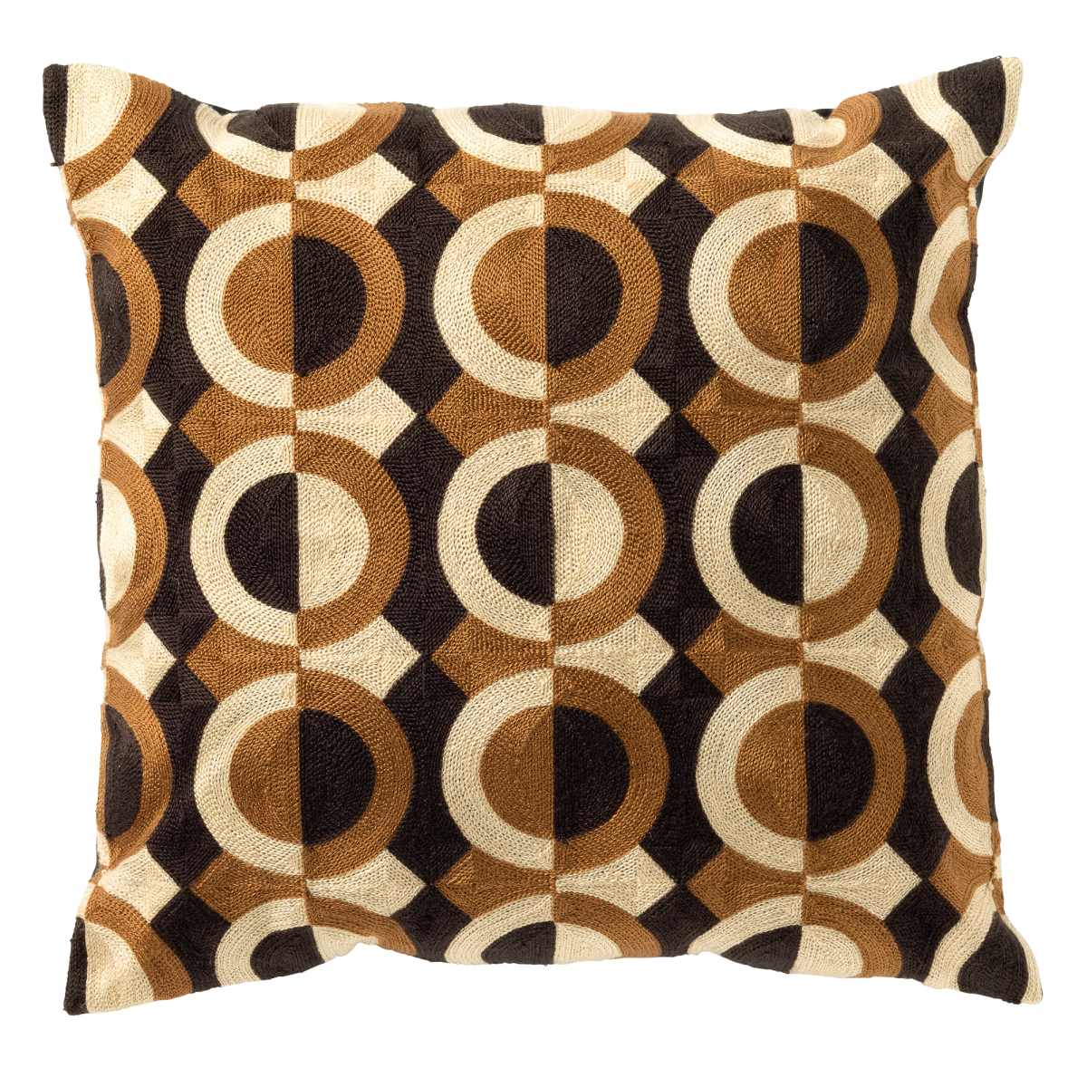Trendhopper Zierkissen Diego Tobacco Brown 45 x 45 cm