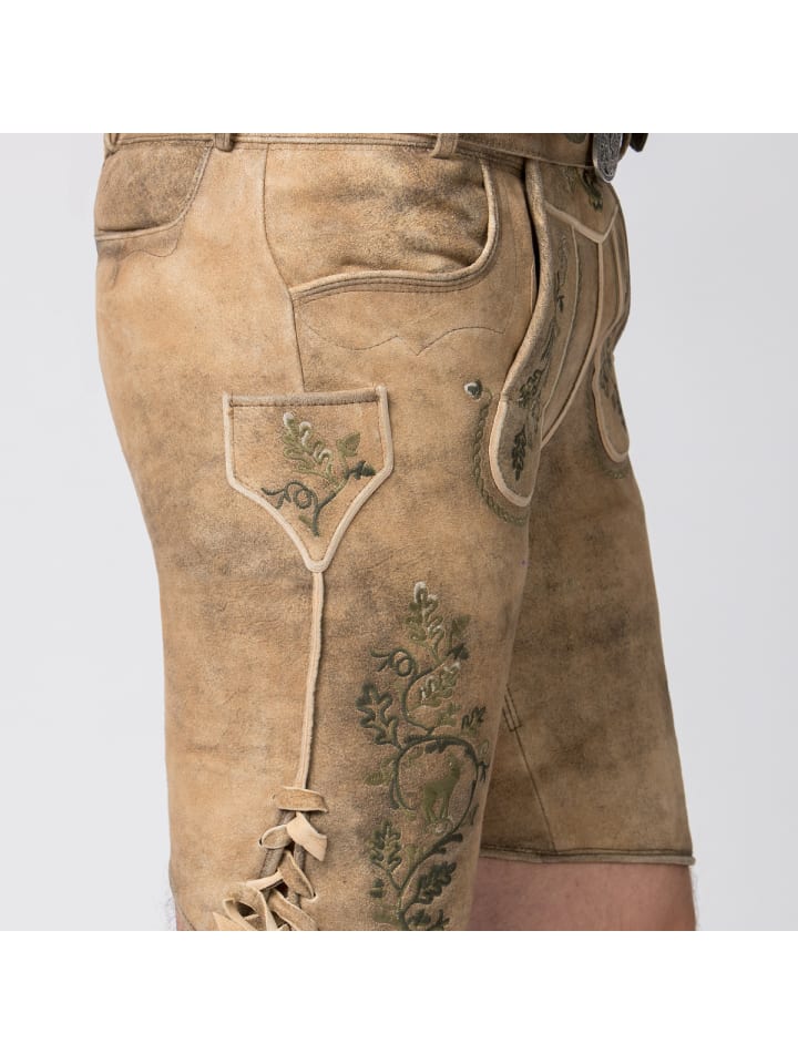 Stockerpoint Lederhose Girgl in braun günstig kaufen