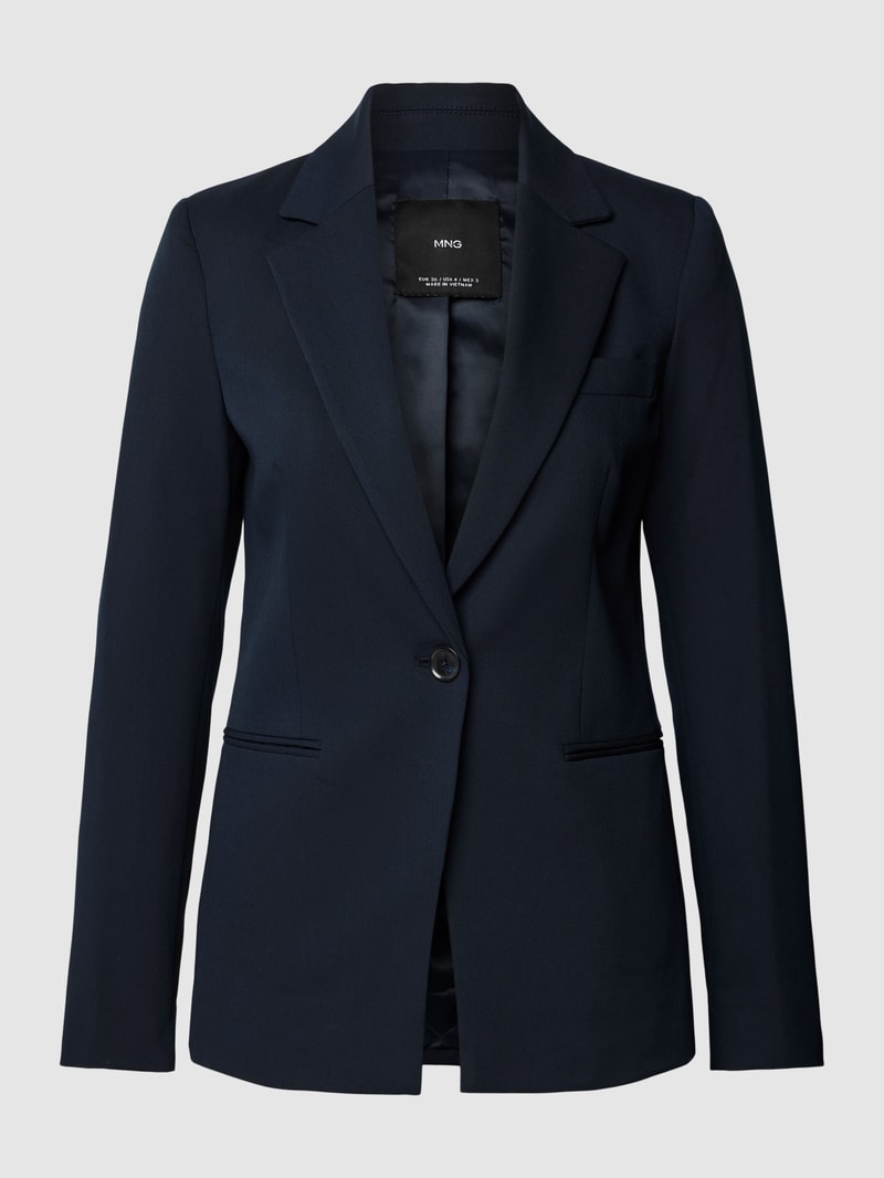 Blazer mit Reverskragen Modell 'BOREAL' in marineblau