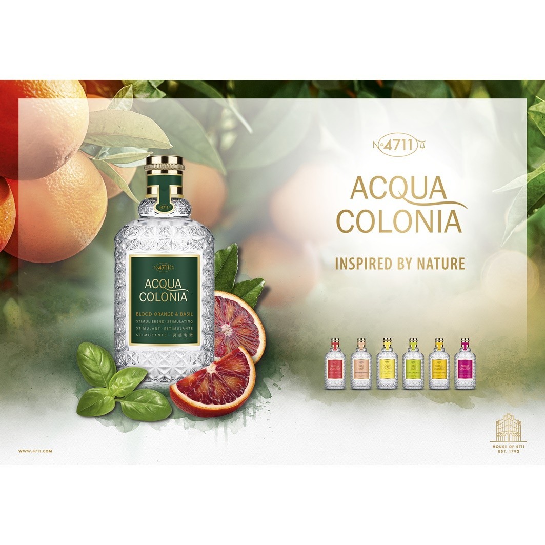 4711 Acqua Colonia Orange Sanguine & Basil