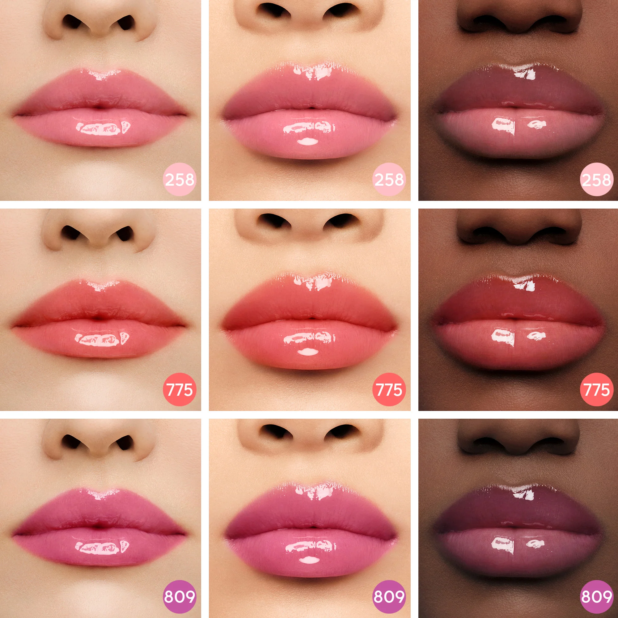 Huile éclatante pour les lèvres KissKiss Bee Glow - Gloss