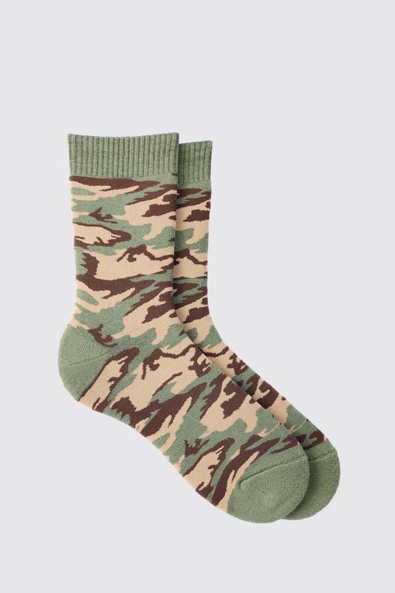 Socken mit Camouflage-Print