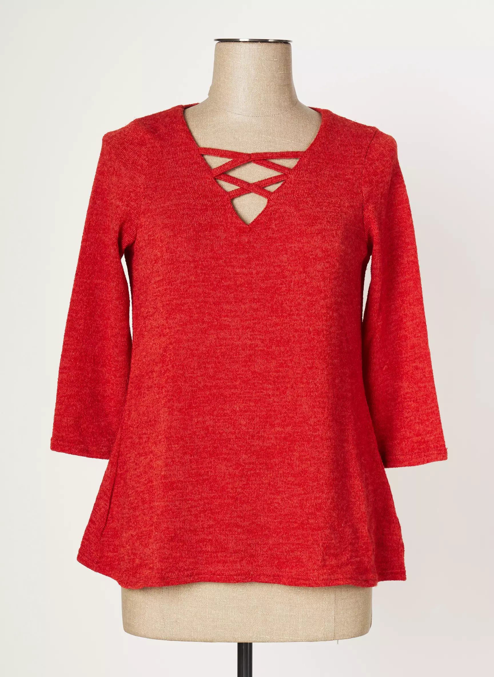 Multiples Pulls Femme couleur orange