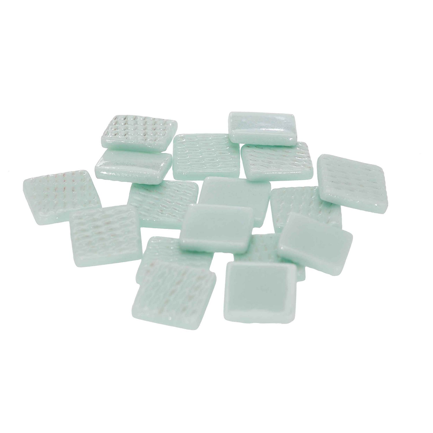 Glas-Mosaiksteine nachtleuchtend, grün, 100 g