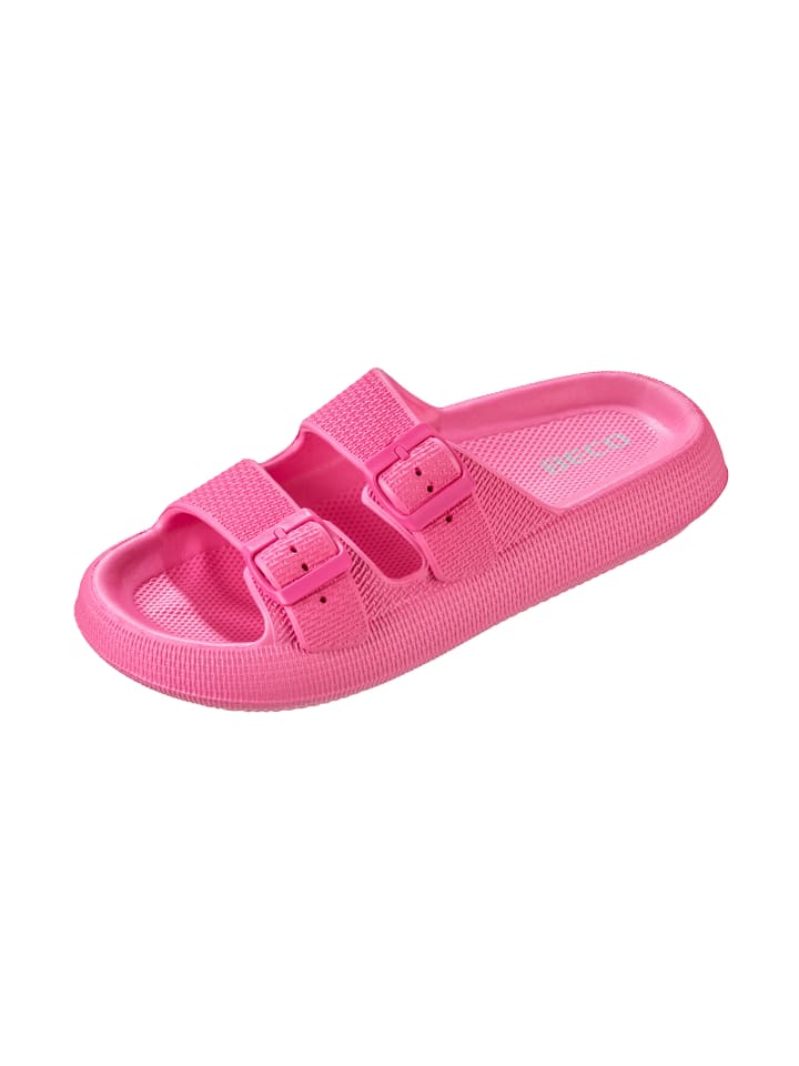 BECO the world of aquasports Dusch- & Badeschuhe Airkiss-Leisure in pink günstig kaufen
