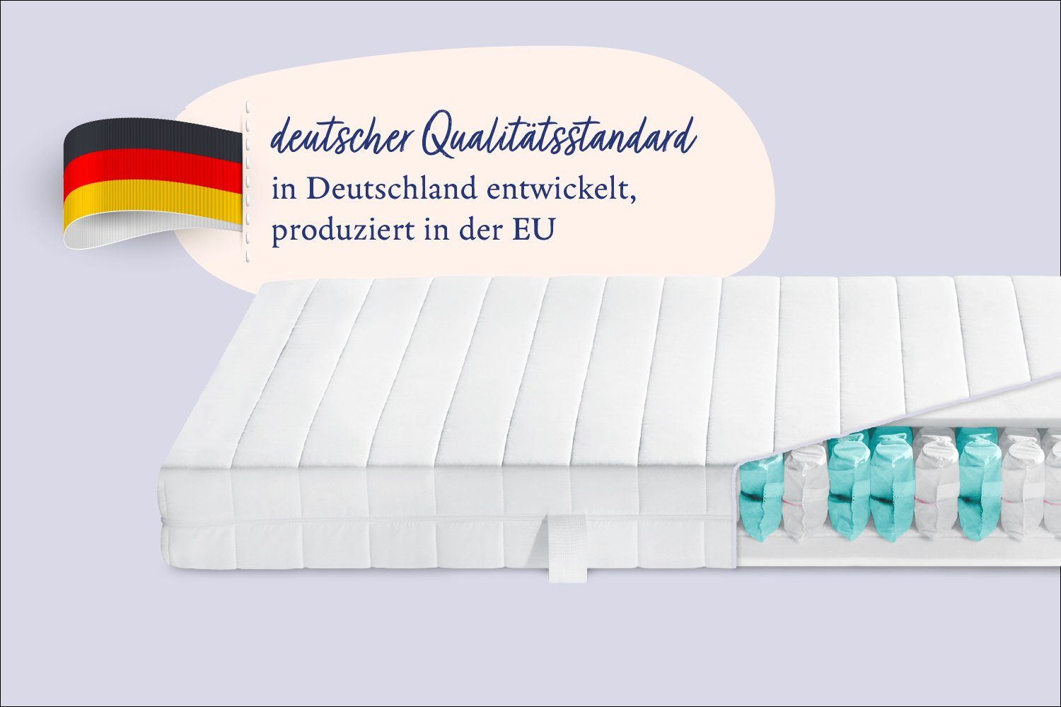 Taschenfederkernmatratze Basic mit 7 Liegezonen, Nightlife, 16 cm hoch, flexible Anpassung an die Körperkontur, intensive Luftzirkulation