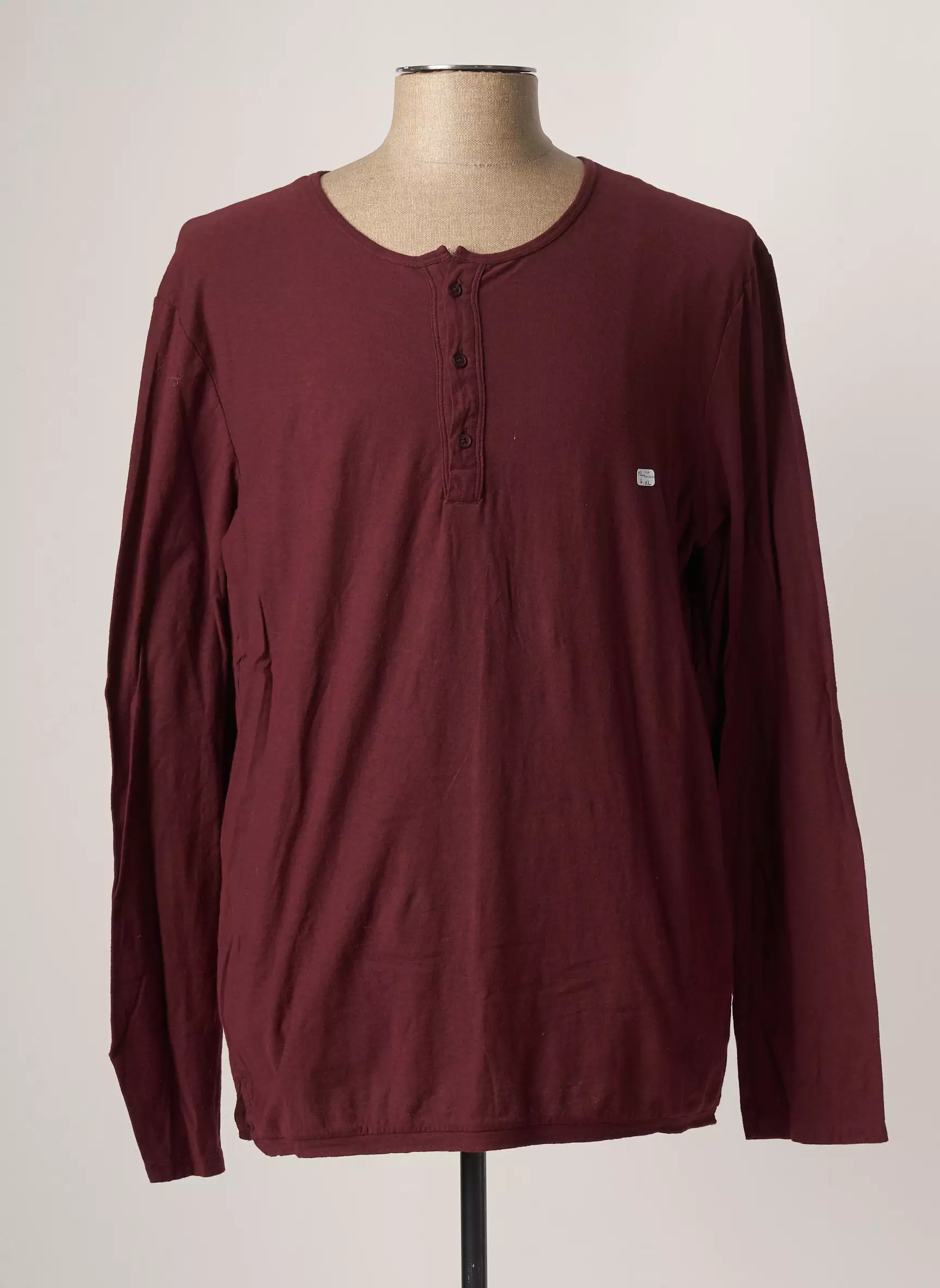 American Vintage Tshirts Homme couleur rouge