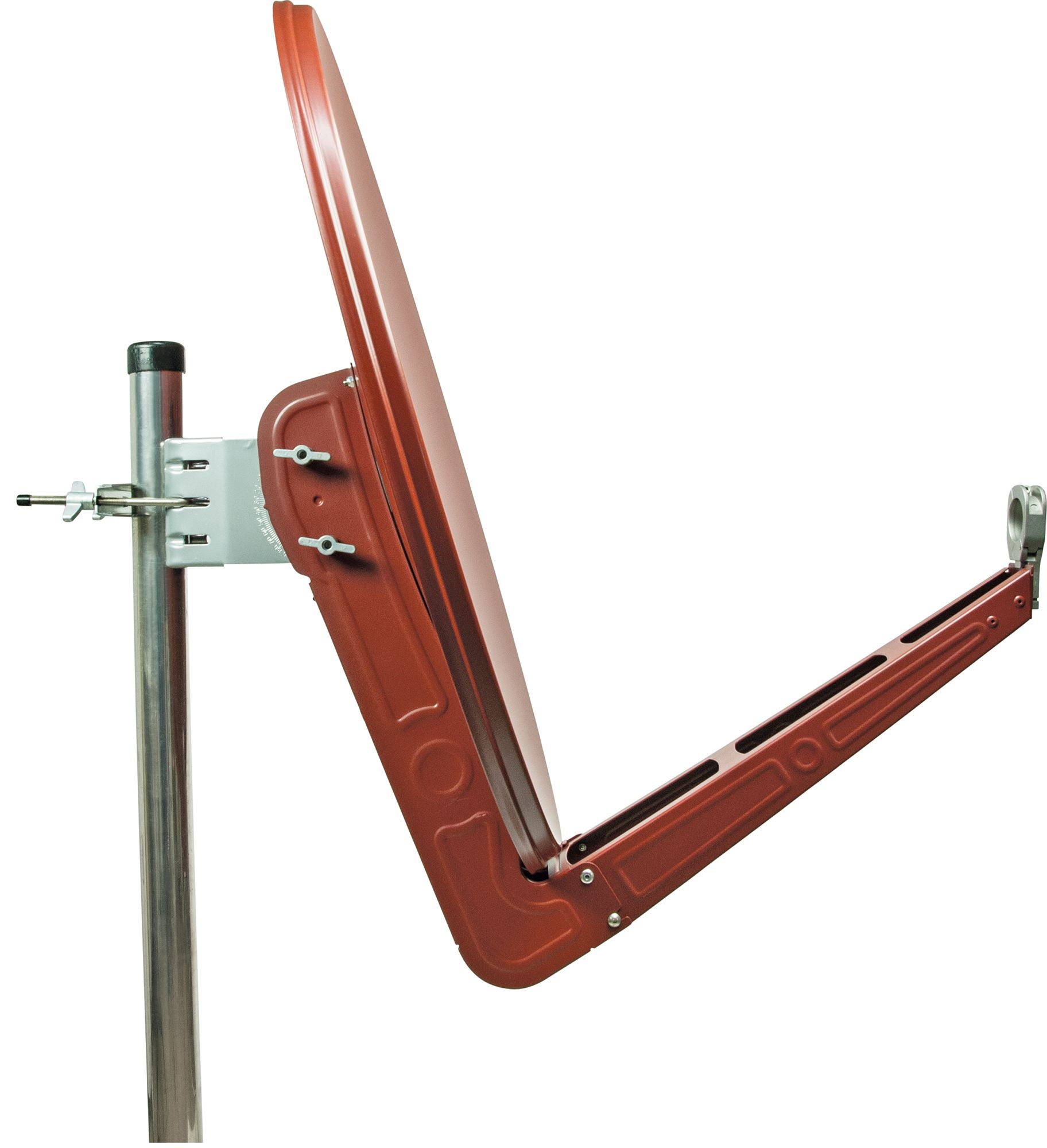 Schwaiger SPI075PW ziegelrot 75cm Alu-Spiegel