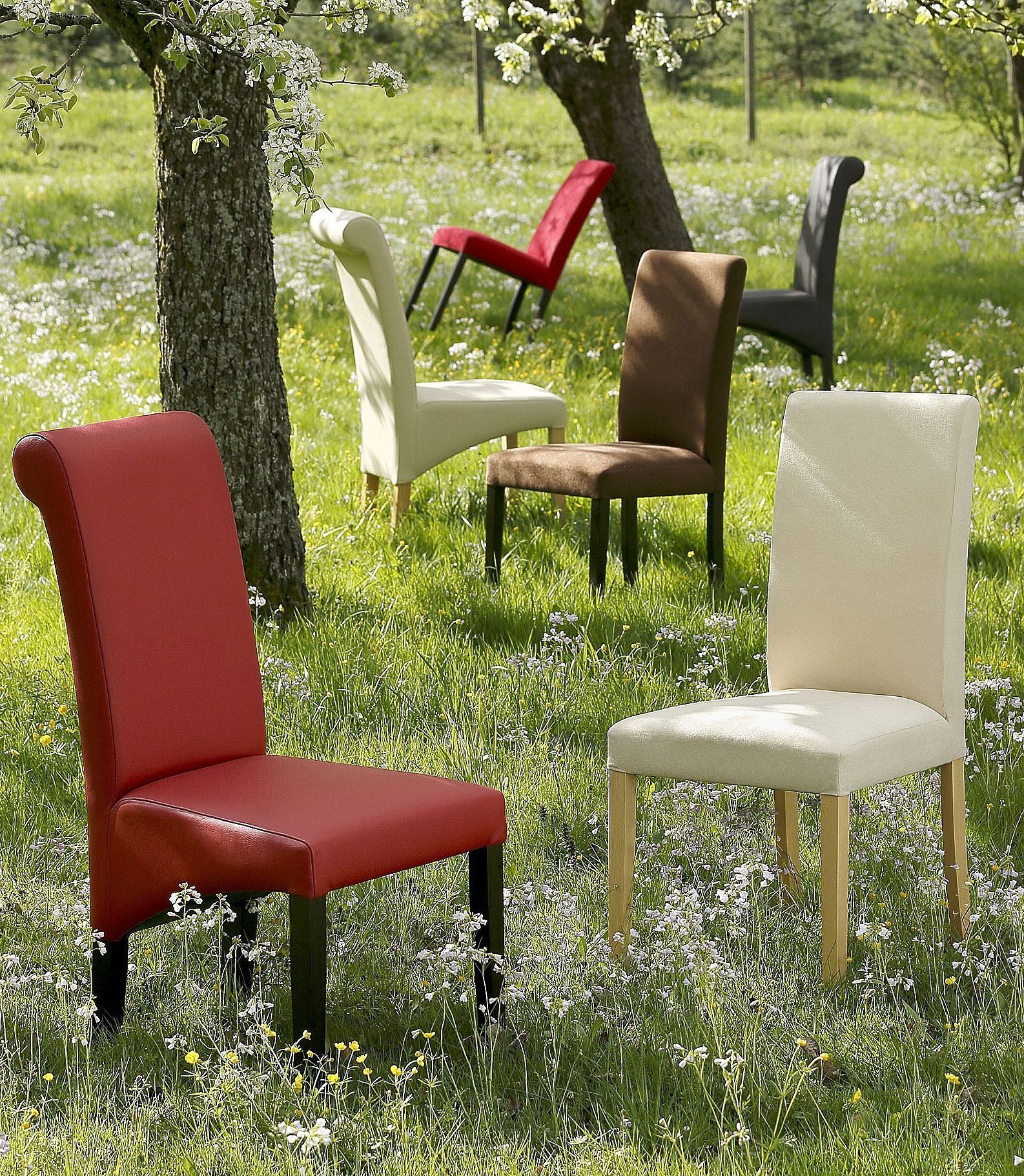 Home affaire 4-Fußstuhl Roko (Set, 6 St), im 2er, 4er oder 6er-Set