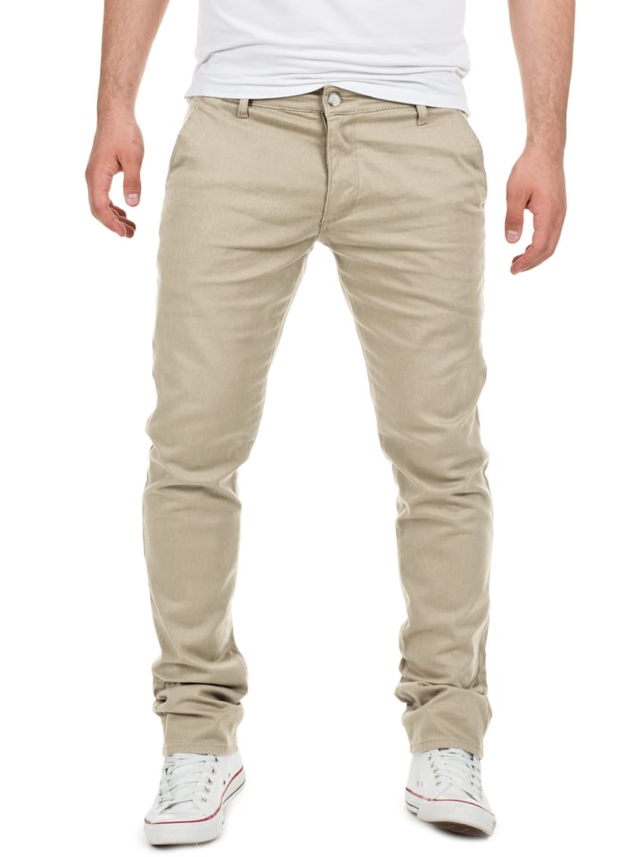 Yazubi Chinohose Dustin in Beige günstig kaufen