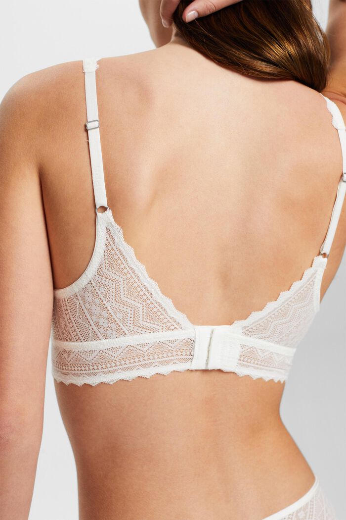 Push-up-BH mit grafischer Spitze