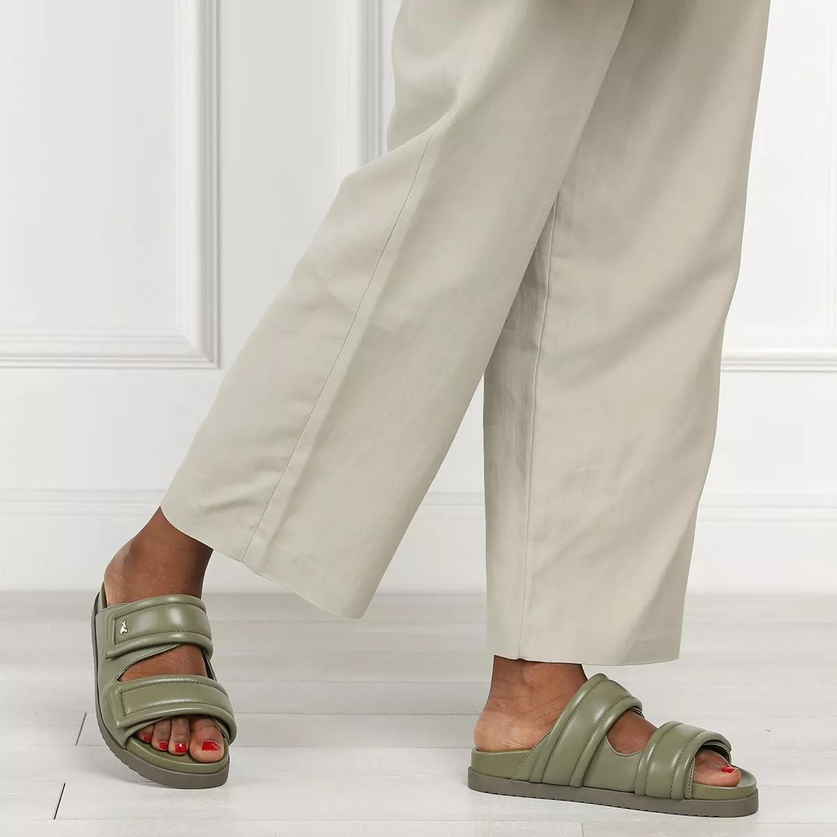 PATRIZIA PEPE WOMEN Komfort Sandalen grün Slide