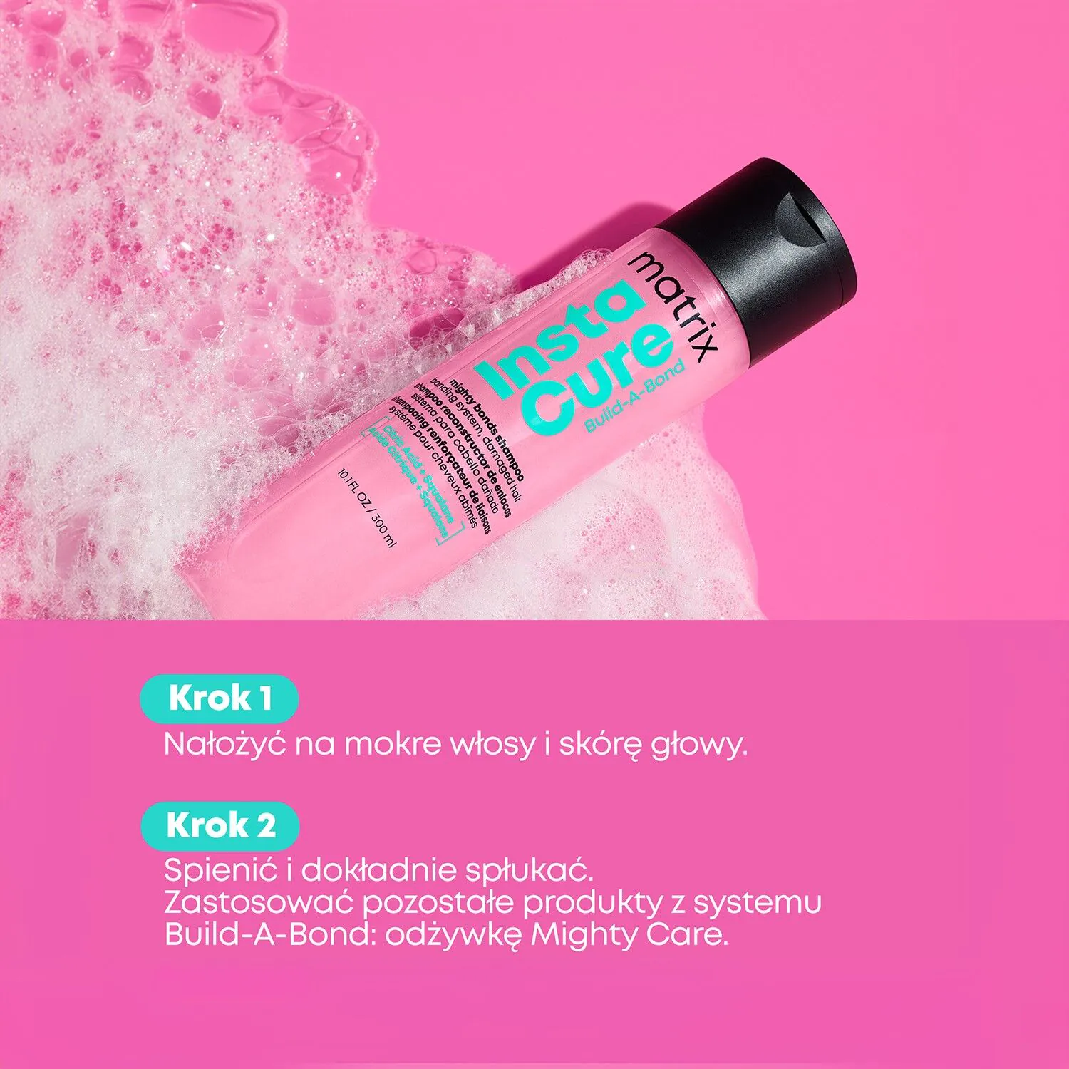 Matrix Instacure Σαμπουάν Επανόρθωσης Build-A-Bond για Ταλαιπωρημένα Μαλλιά