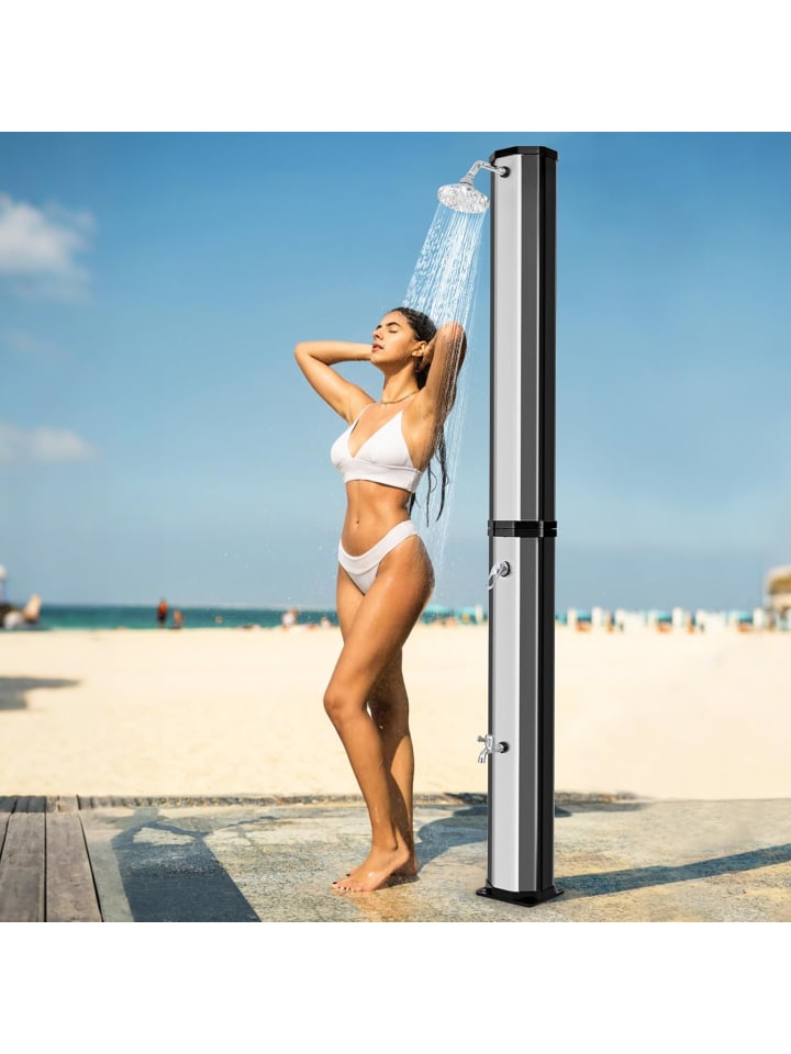 COSTWAY Solardusche 60 Liter in Silber günstig kaufen onesize