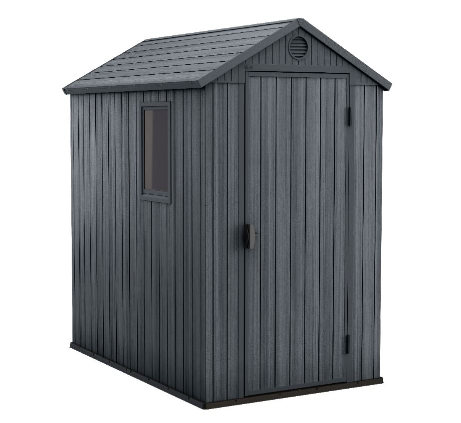 Keter Gartenhaus Darwin 4x6 Gartenkiste Aufbewahrungskiste