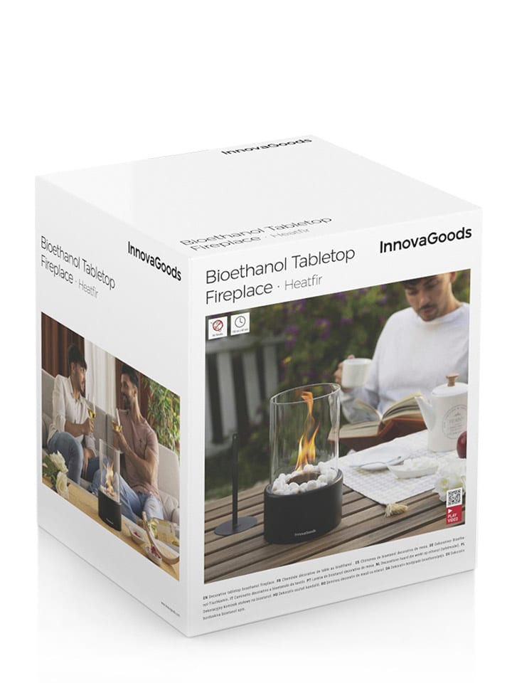 InnovaGoods Tischkamin in Schwarz - (H)26,5 cm günstig kaufen onesize
