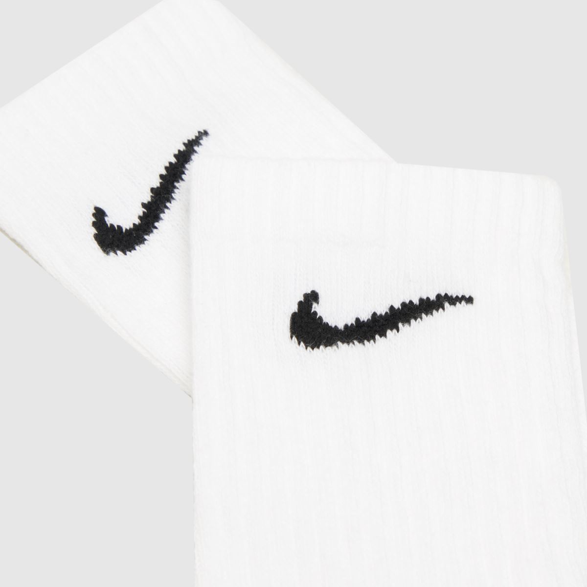 Nike vita och svarta crew-strumpor 3-pack