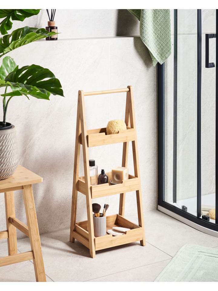 Beliani Badezimmerregal - (W) 30 x (H) 78 x (L) 25 cm günstig kaufen onesize