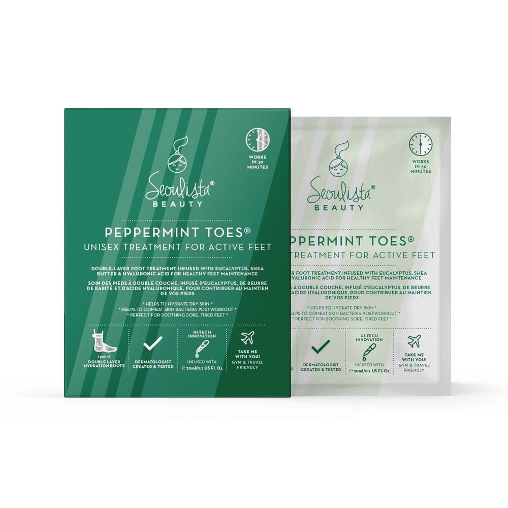 seoulista beauty Seoulista Beauty Peppermint Toes Foot Treatment Traitement pieds