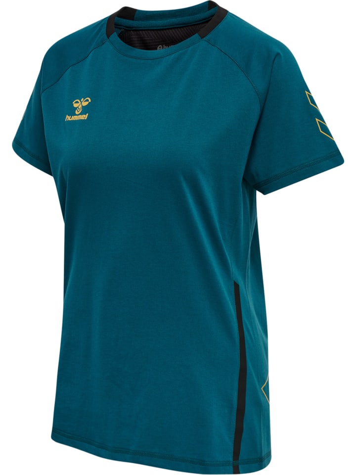 Hummel Hummel T-Shirt Raglanärmel Hmlcima Damen in BLUE CORAL günstig kaufen